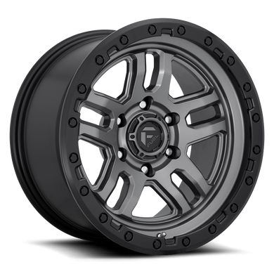 Fuel Offroad Wheels | AMMO D701 Matte Gunmetal w/Black Ring