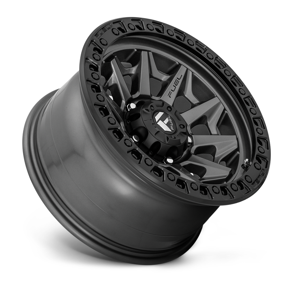 Fuel Offroad Wheels | COVERT D716 Matte Gunmetal w/Black Ring – 88