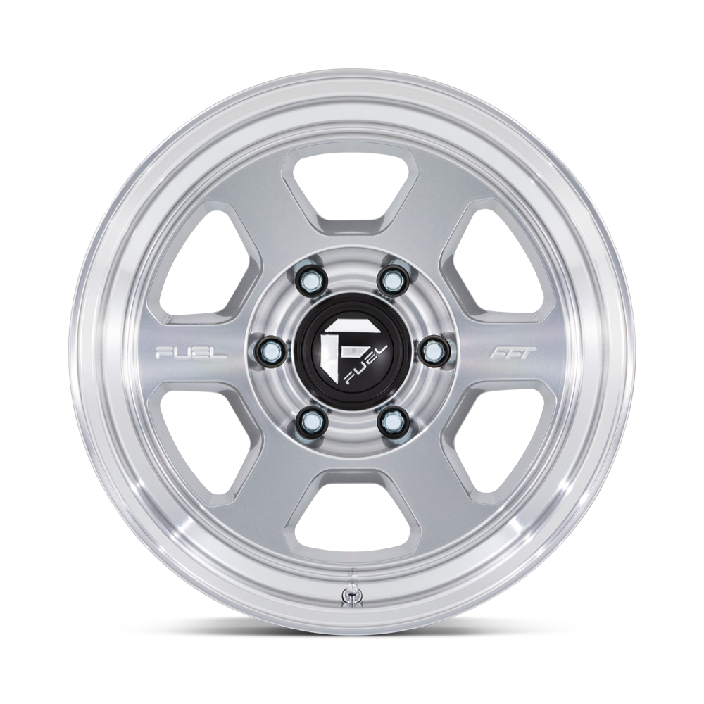 Fuel Offroad Wheels | HYPE FC860DX Machined Silver – 88 Rotors Offroad
