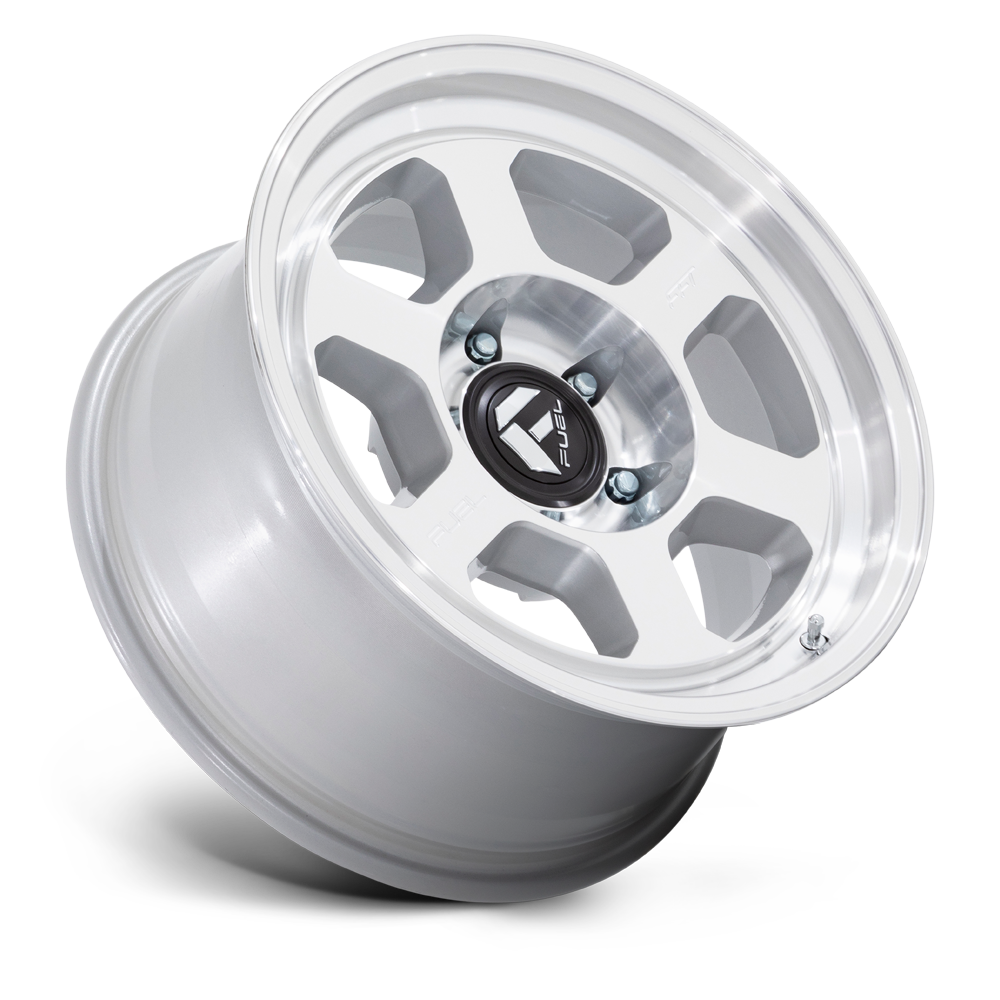 Fuel Offroad Wheels | HYPE FC860DX Machined Silver – 88 Rotors Offroad