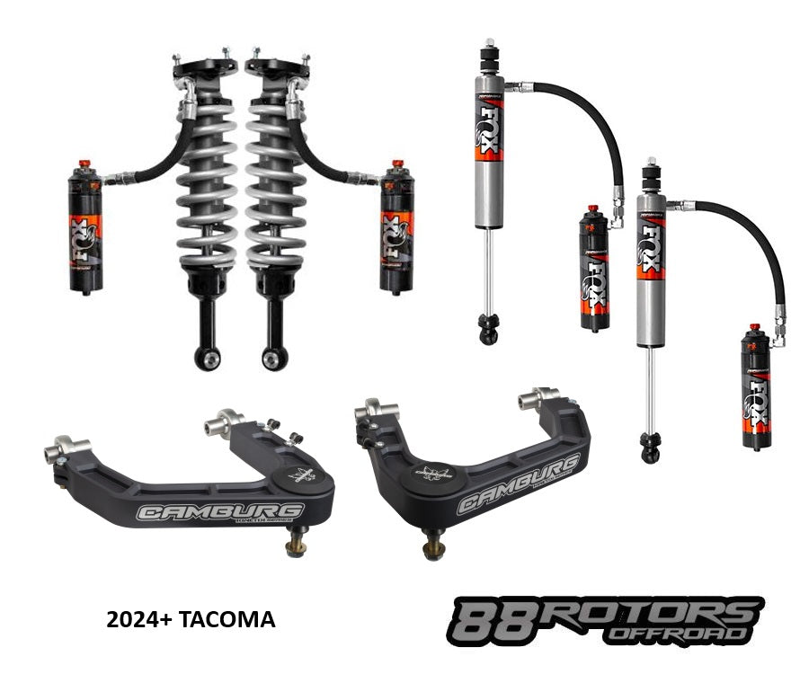 2024+ Toyota Tacoma Fox 2.5 サスペンション 2024-tacoma-shocks-package-FOX