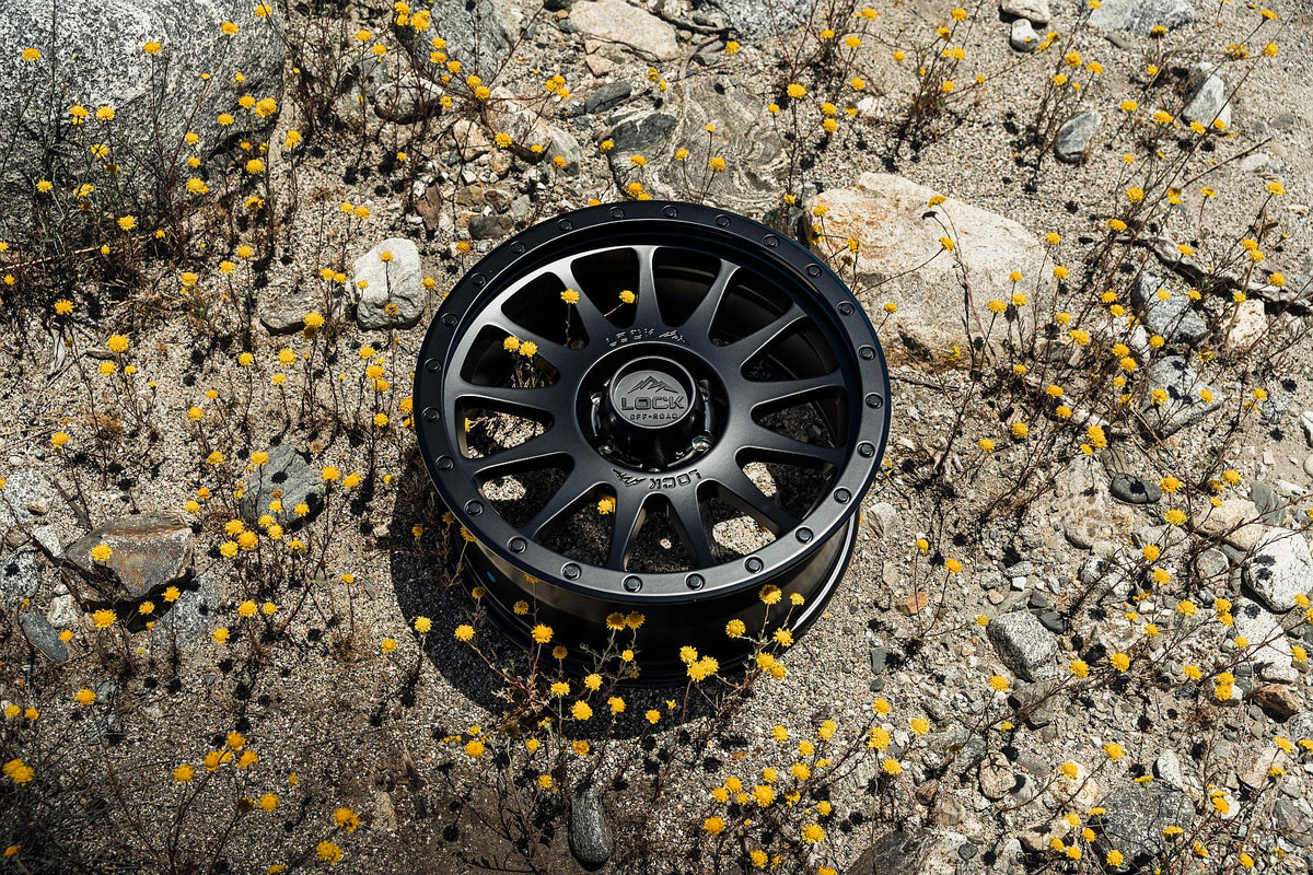 Lock Offroad Wheels | YOSEMITE Matte Black – 88 Rotors Offroad
