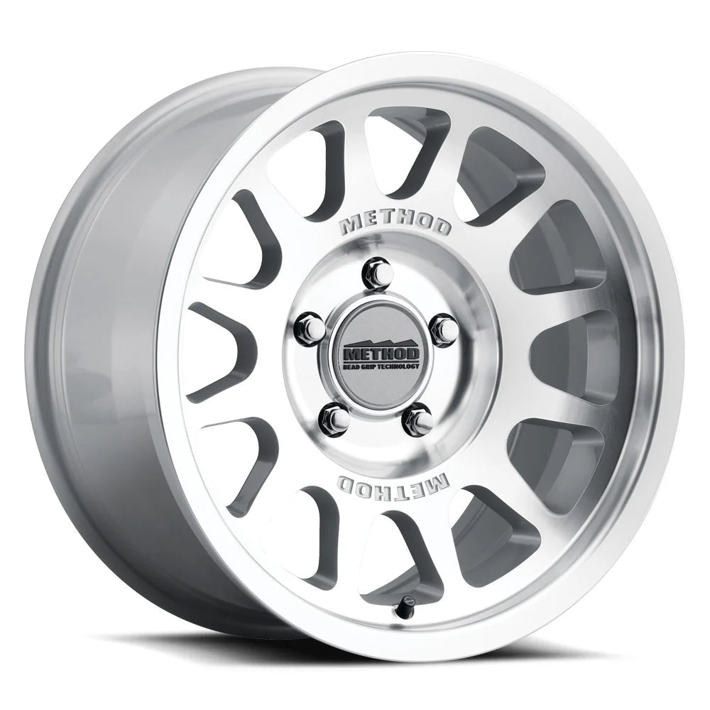 Method Race Wheels - MR703 Bead Grip® Machined Silver w/Clear Coat