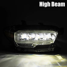 Load image into Gallery viewer, 16-23 Toyota Tacoma Alpharex NOVA-Series LED Projector Headlights Chrome