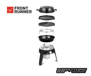 FRONT RUNNER / CADAC SAFARI CHEF 30 HP/ PORTABLE 5 PIECE/ GAS BARBEQUE/ CAMP COOKER