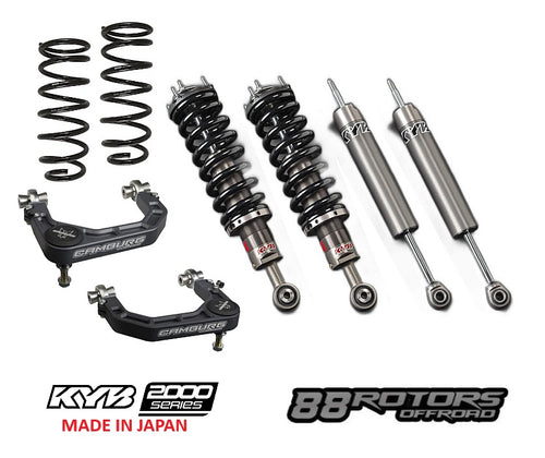 2022+ Toyota Tundra KYB 2000 Series Coilovers & Shocks Suspension Lift Kit
