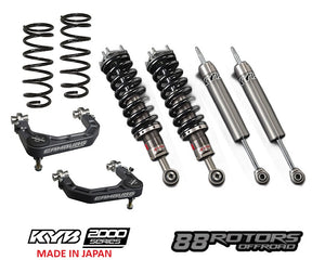2024+ Toyota Tacoma KYB 2000 Series Coilovers & Shocks Suspension Lift Kit