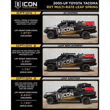 Load image into Gallery viewer, ICON STAGE 8 SUSPENSION SYSTEM w/BILLET ARMS | 05-23 TOYOTA TACOMA