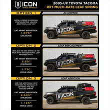 Load image into Gallery viewer, ICON STAGE 10 SUSPENSION SYSTEM w/TUBULAR ARMS | 05-23 TOYOTA TACOMA