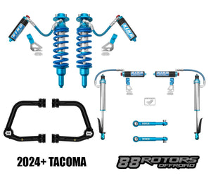 2024+ Toyota Tacoma King 2.5 Coilovers/Shocks W/Compression Adjusters w/END LINK & UCA OPTIONS