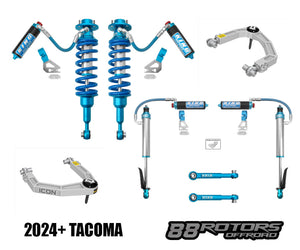 2024+ Toyota Tacoma King 2.5 Coilovers/Shocks W/Compression Adjusters w/END LINK & UCA OPTIONS