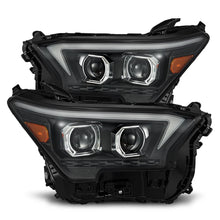Load image into Gallery viewer, 24-up Toyota Tacoma / 25-up 4Runner Alpharex OG-Style LUXX-Series LED Projector Headlights Black