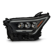 Load image into Gallery viewer, 24-up Toyota Tacoma / 25-up 4Runner Alpharex NOVA-Series LED Projector Headlights Black
