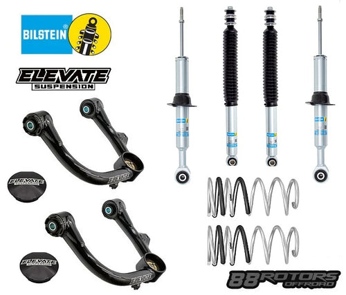 2024+ Toyota Tacoma Bilstein 5100 Shocks, Eibach Springs, Elevate UCA w/CAPS