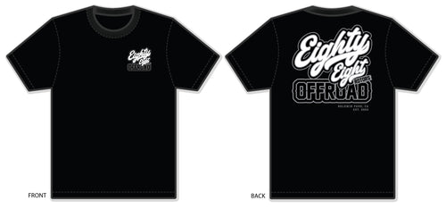 88 ROTORS Offroad Script Short Sleeve T Shirt