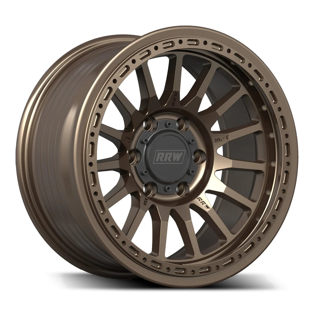 RRW RR7-H FLOW FORMED 17X8.5 +0 MATTE BRONZE (6X5.5 | 6X139.7) HYBRID BEADLOCK
