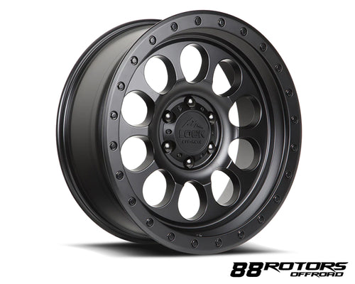 Lock Offroad Wheels | 50 CAL Matte Black