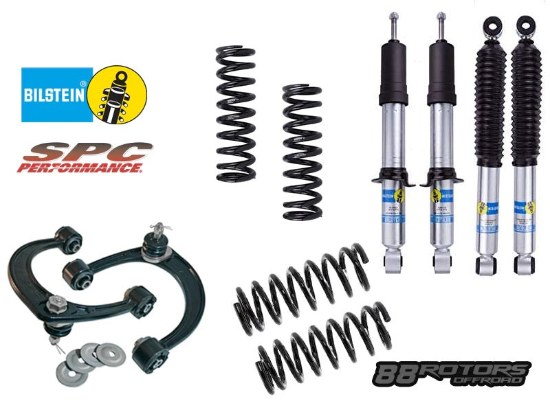 10-23 Lexus GX460 Bilstein 5100 Shocks, OME Springs, SPC UCA