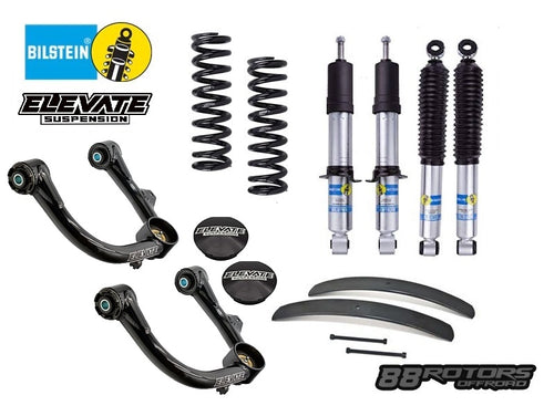 05-23 Toyota Tacoma Bilstein 5100 Shocks, OME Springs, Elevate UCA, Add-A-Leaf