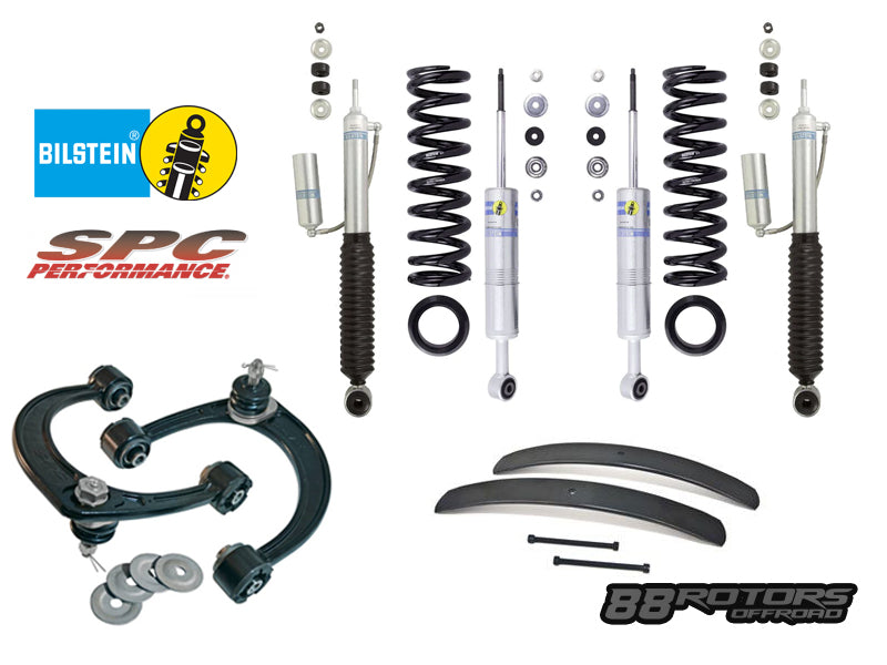 05-23 Toyota Tacoma Bilstein 6112 & 5160 Shocks & Springs, SPC UCA, Ad ...