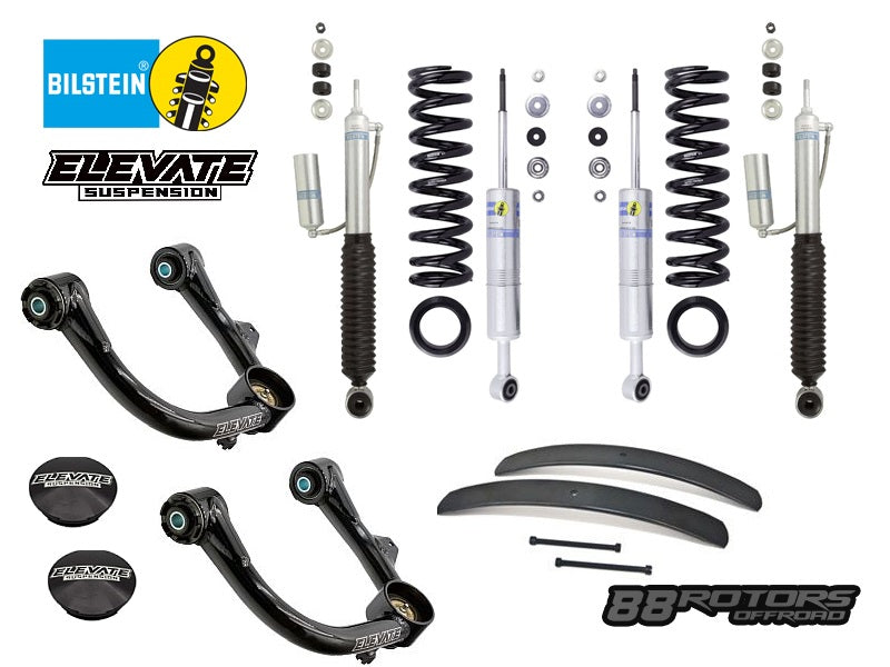05-23 Toyota Tacoma Bilstein 6112 & 5160 Shocks & Springs, Elevate UCA, Deaver Add-A-Leaf
