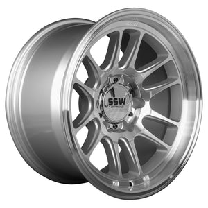 RAPTOR / MACHINED SILVER / 17X9.0 -12 6x139.7