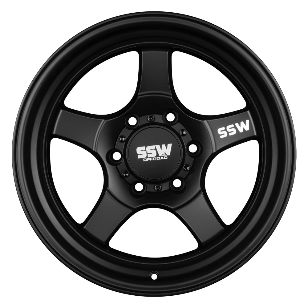 STRYKER / MATTE BLACK / 17x9.0 -25 6x139.7