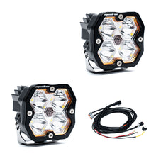 Load image into Gallery viewer, Squadron 2.0 Sport Black LED Auxiliary Light Pod Pair