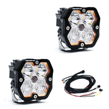 Load image into Gallery viewer, Squadron 2.0 Sport Black LED Auxiliary Light Pod Pair
