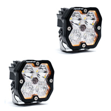 Load image into Gallery viewer, Squadron 2.0 Sport Black LED Auxiliary Light Pod Pair