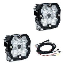 Load image into Gallery viewer, Squadron 2.0 Sport Black LED Auxiliary Light Pod Pair