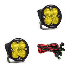 Load image into Gallery viewer, Squadron-R Sport Black LED Auxiliary Light Pod Pair With Harness Included