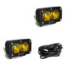 Load image into Gallery viewer, S2 Pro Black LED Auxiliary Light Pod Pair With Harness Included