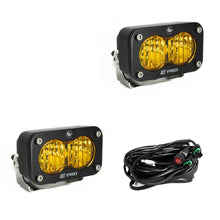Load image into Gallery viewer, S2 Pro Black LED Auxiliary Light Pod Pair With Harness Included