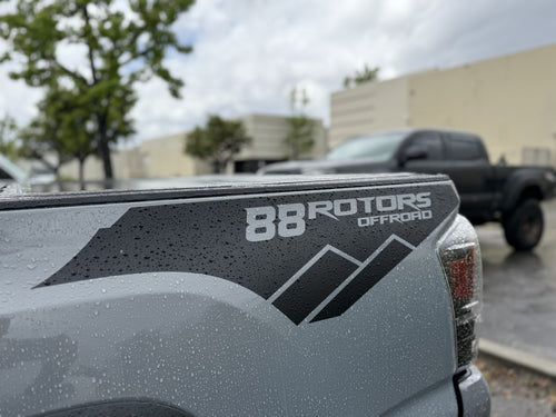 88 ROTORS OFFROAD BED DECAL 2016-2023 TOYOTA TACOMA