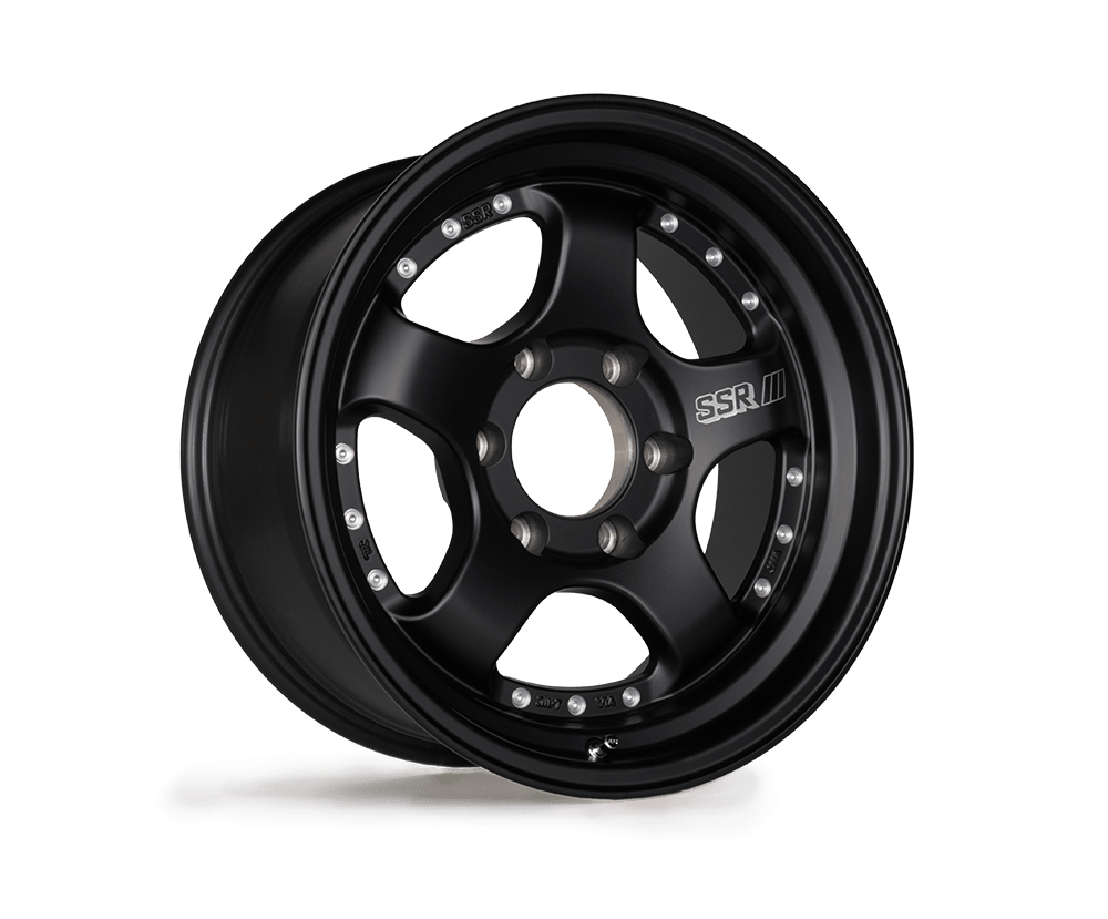 SSR DEVIDE SP1 TRAIL WHEELS 17X8.5 +0 6x139.7 (6x5.5) FLAT BLACK