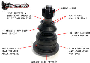 Camburg Engineering Toyota 4Runner 03-24 | FJ 07-14 | 03-23 GX460/GX470 Performance X-Joint Upper Arms CAM-310079