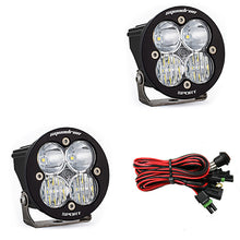 Load image into Gallery viewer, Squadron-R Sport Black LED Auxiliary Light Pod Pair With Harness Included