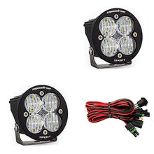 Load image into Gallery viewer, Squadron-R Sport Black LED Auxiliary Light Pod Pair With Harness Included