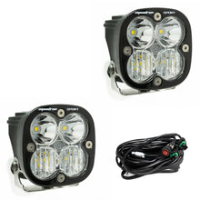 Load image into Gallery viewer, Squadron Sport Black LED Auxiliary Light Pod Pair With Harness Included