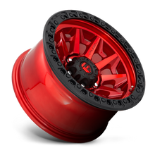 Load image into Gallery viewer, Fuel Offroad Wheels | COVERT D695 Candy Red w/Black Ring