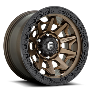 Fuel Offroad Wheels | COVERT D696 Matte Bronze w/Black Ring