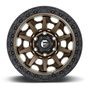 Fuel Offroad Wheels | COVERT D696 Matte Bronze w/Black Ring