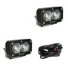 Load image into Gallery viewer, S2 Pro Black LED Auxiliary Light Pod Pair With Harness Included