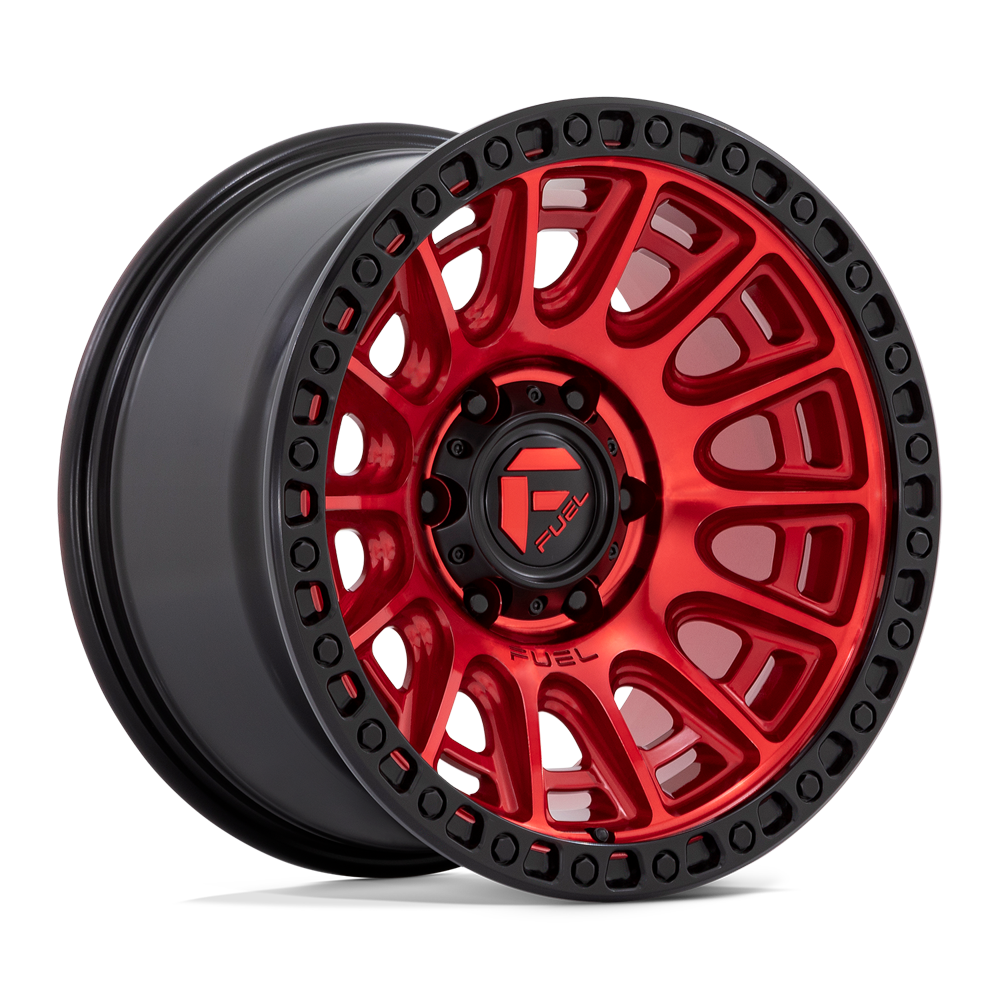 Fuel Offroad Wheels | CYCLE D834 Candy Red w/Black Ring