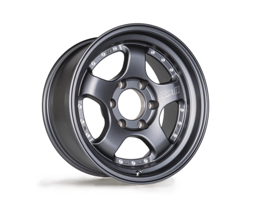 SSR DEVIDE SP1 TRAIL WHEELS 17X8.5 -10 6x139.7 (6x5.5) FLAT GUNMETAL