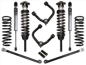 ICON STAGE 3 SUSPENSION SYSTEM w/TUBULAR ARMS | 10-24 TOYOTA 4RUNNER, 10-14 FJ Cruiser