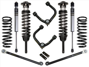 ICON STAGE 3 SUSPENSION SYSTEM w/TUBULAR ARMS | 10-24 TOYOTA 4RUNNER, 10-14 FJ Cruiser