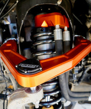 Load image into Gallery viewer, Elevate ®Fox Orange Billet Uniball UCA, 2003+ 4Runner / 2007+ FJ Cruiser / 03+ Lexus GX460 &amp; GX470 2/4WD