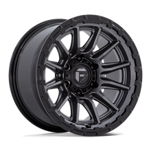 Load image into Gallery viewer, Fuel Offroad Wheels | PISTON FC866AB Matte Gunmetal w/Gloss Black Lip